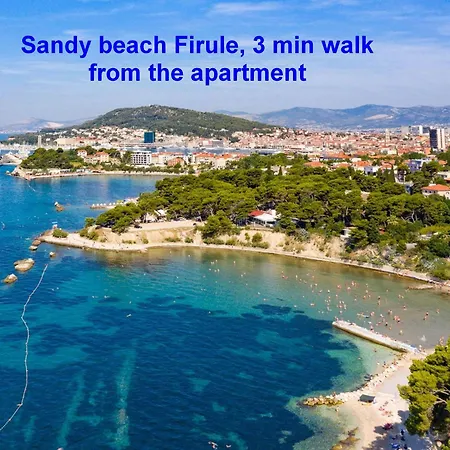 2-bdr With Shared Garden 3 Min Walk To * 스플리트