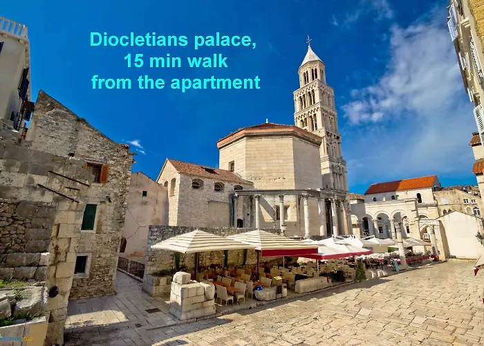 2-bdr With Shared Garden 3 Min Walk To Apartmán Split